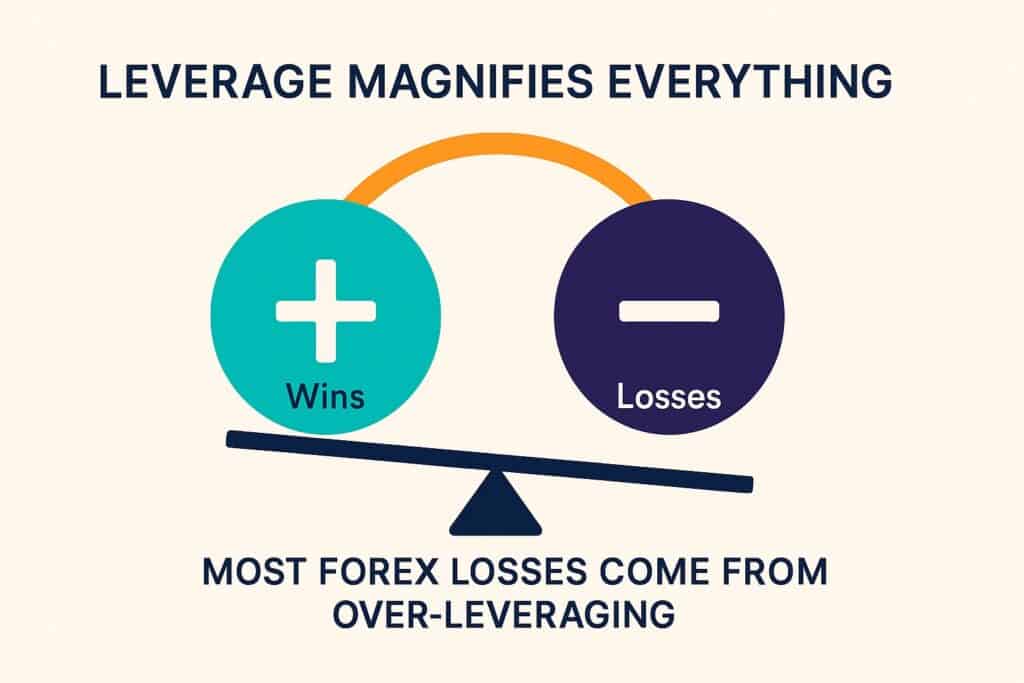 Leverage magnifies everything