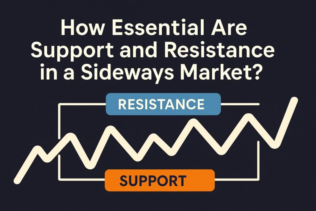 How essential are support and resistance in a sideways market?