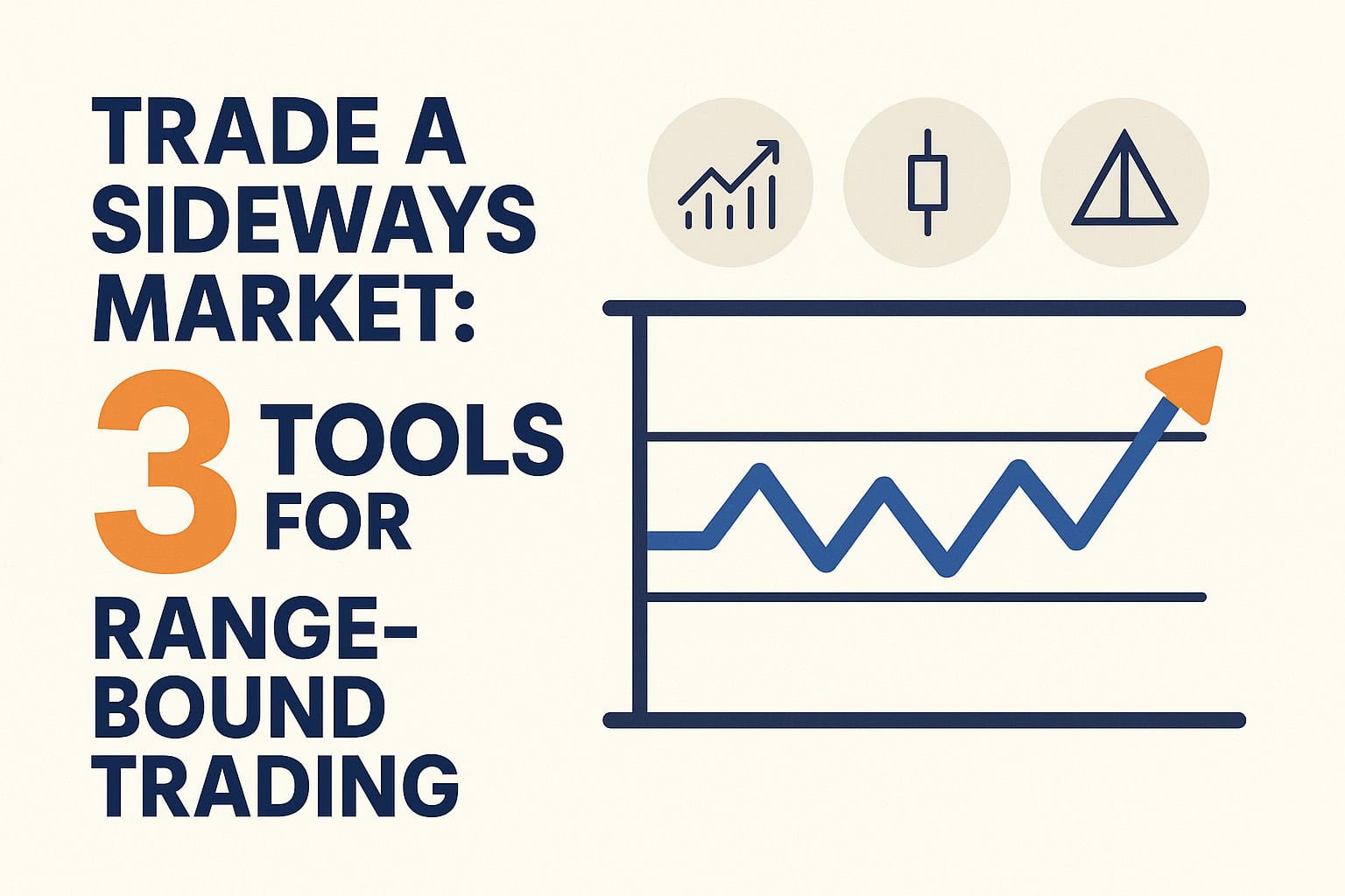 trade a sideways market - 3 tools for range bound trading