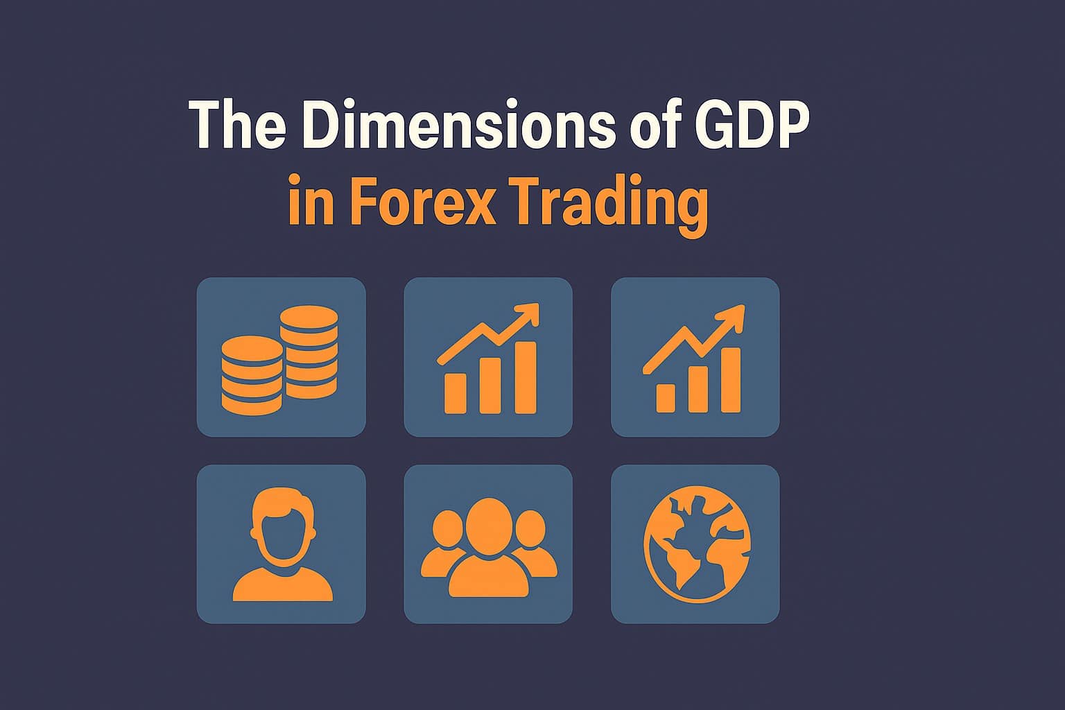 The dimensions of GDP in Forex trading