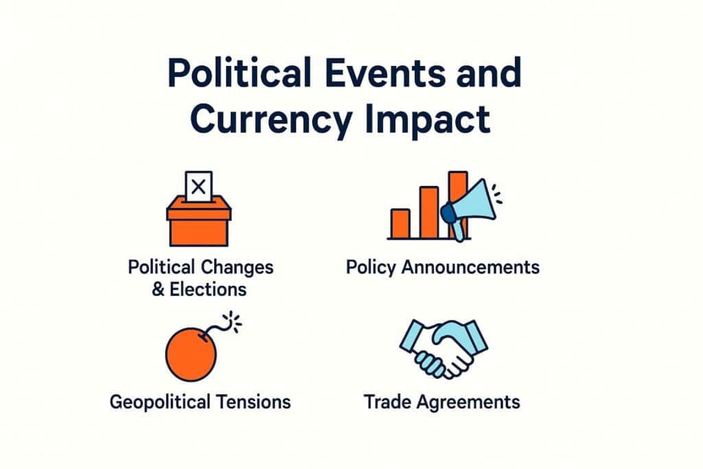 political events and the currency impact