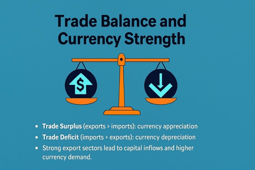 trade balance and currency strength