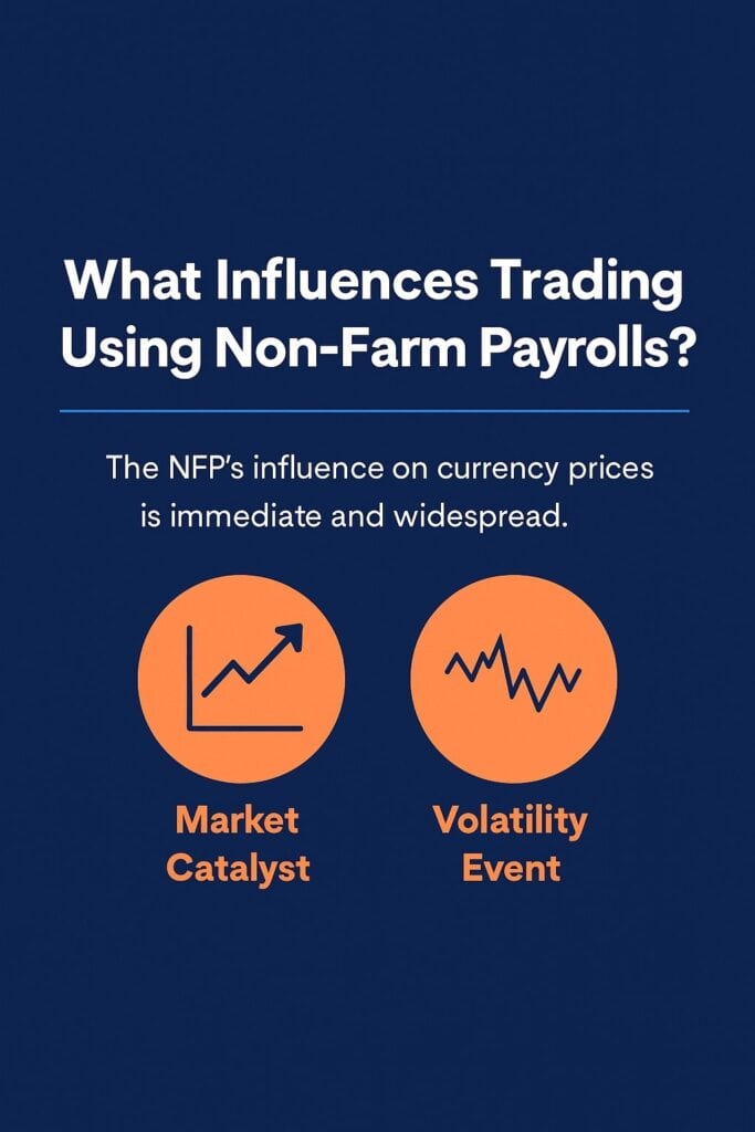 What influences trading using non-farm payrolls?