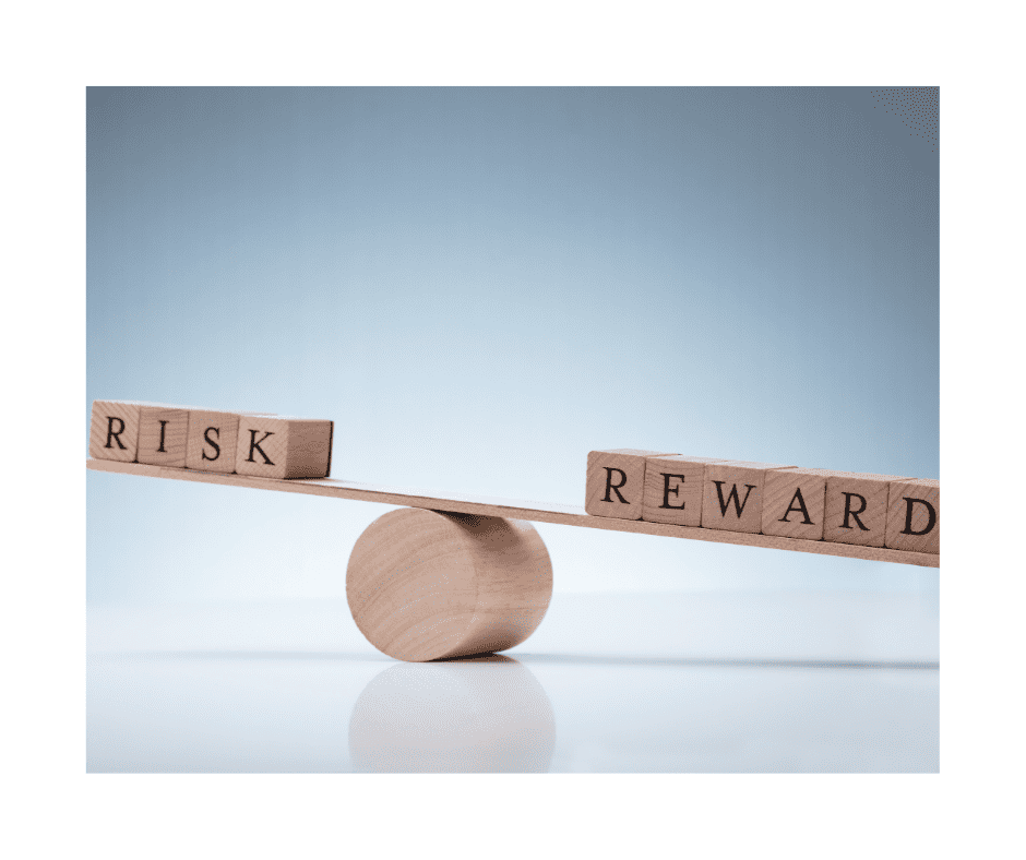 The risk-reward ratio measures the potential reward relative to the risk in a trade.