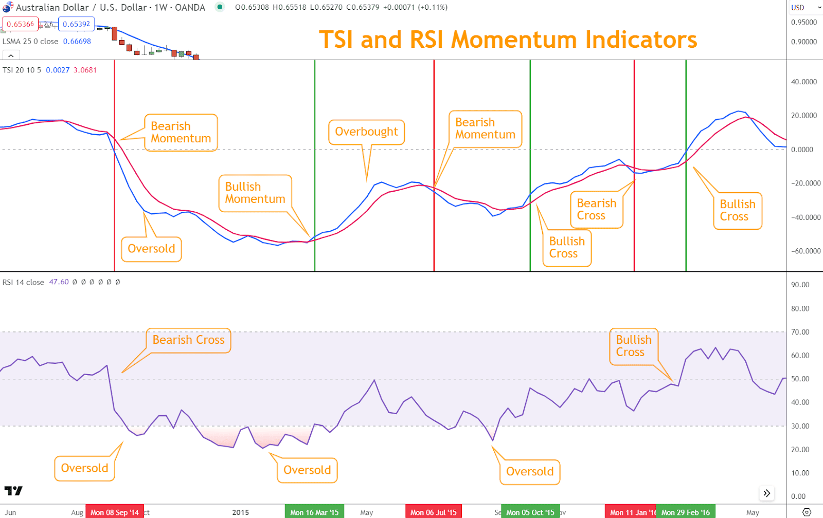 These indicators function by analyzing the rate at which prices change over a specified period, offering insights into market trends' strength and direction. 