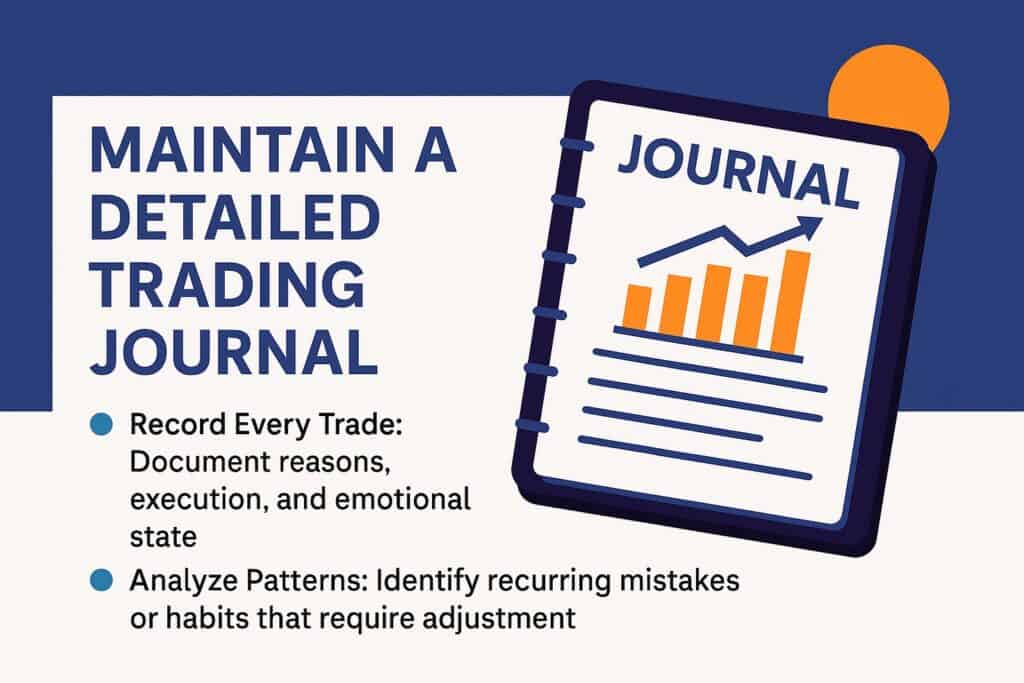 Maintain a detailed trading journal 