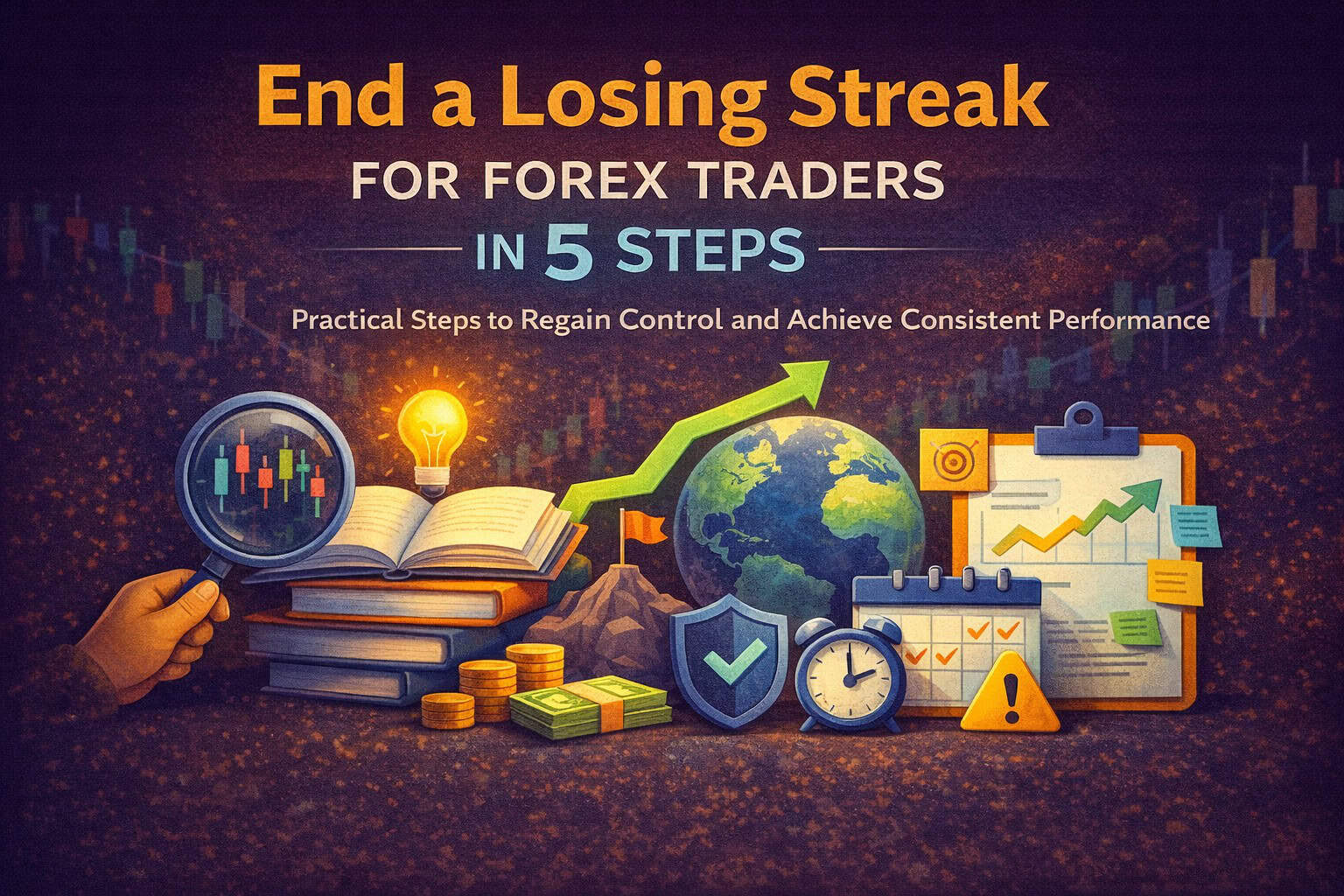 End a Losing Streak for Forex traders in 5 steps