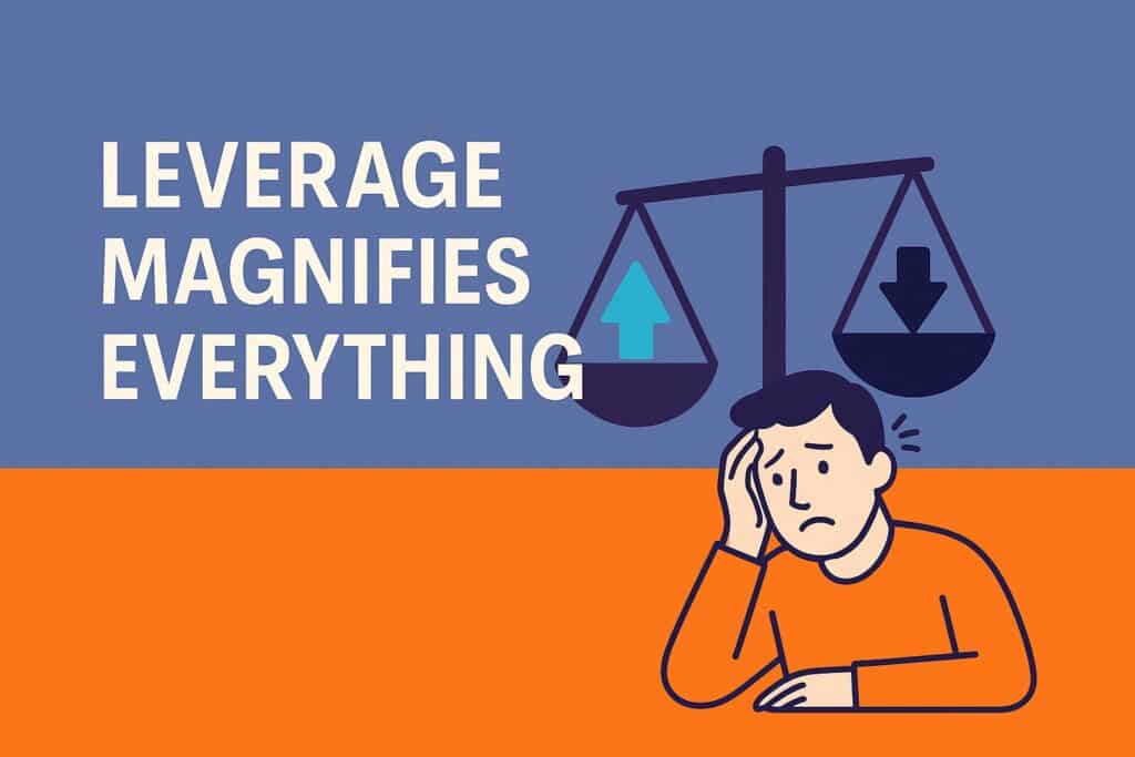 Leverage magnifies everything