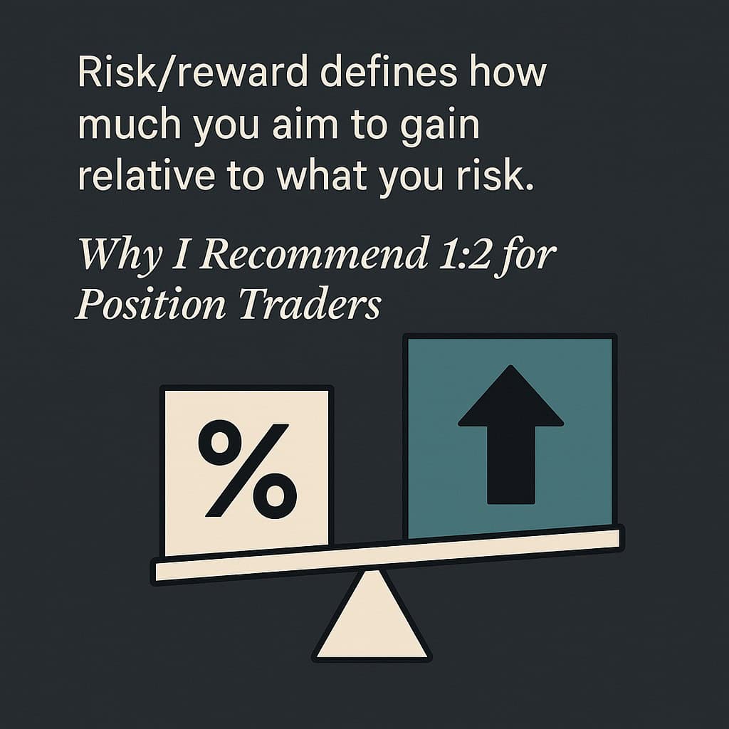 Risk reward defined how mch you aim to gain relative to what you risk.